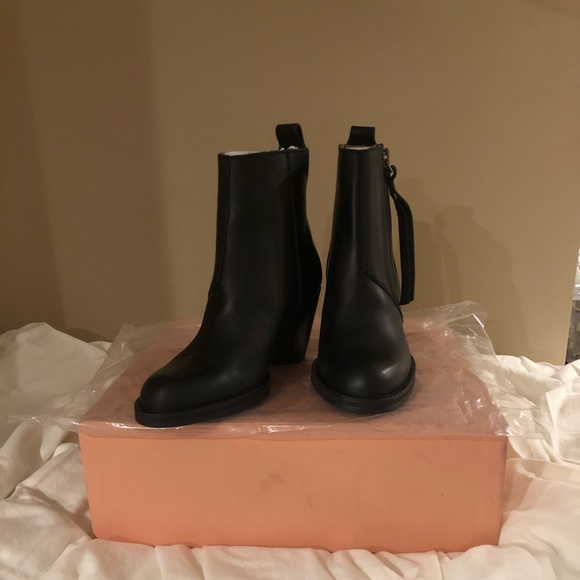 Acne pistol leather ankle boots - Picture 1 of 6